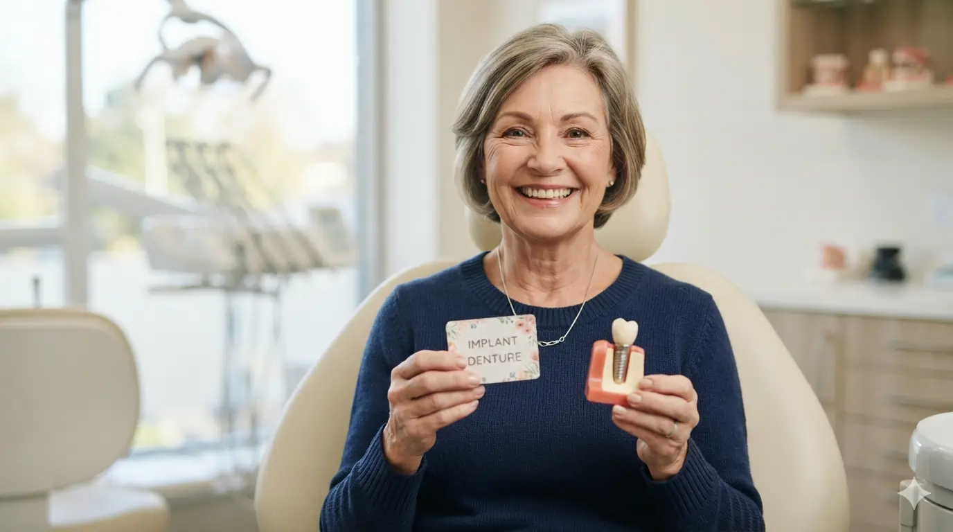 Dental implants vs dentures comparison — Bright Smile Dental Brooklyn